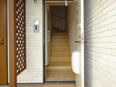 玄関　毎日通る玄関はこちらです