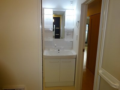 洗面設備　洗面所です