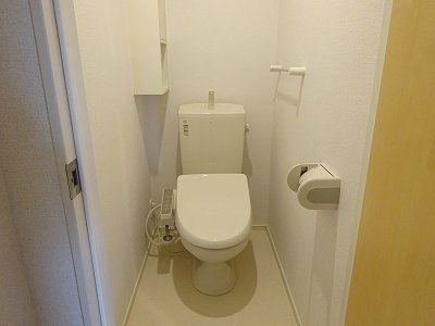 トイレ　ゆったりとした空間のトイレです