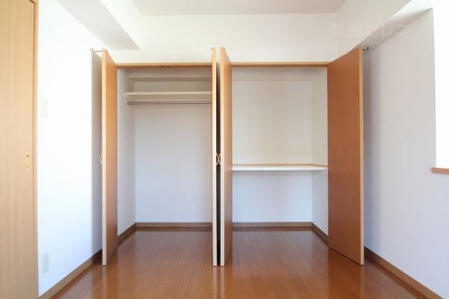 収納　ゆったりとした収納です。