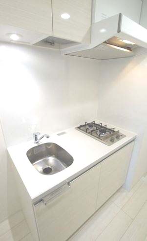 キッチン　★2口ガスコンロのシステムキッチン★