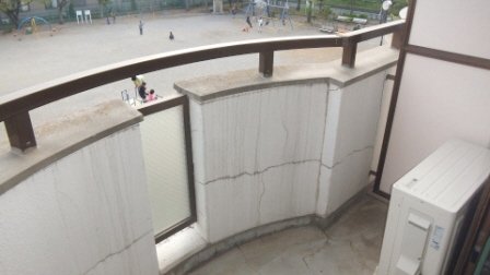 バルコニー　日当たり良好です☆