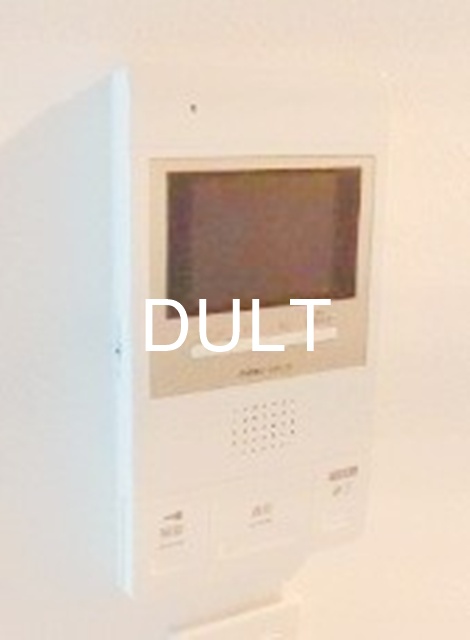 セキュリティ　モニター付きインターホンです。