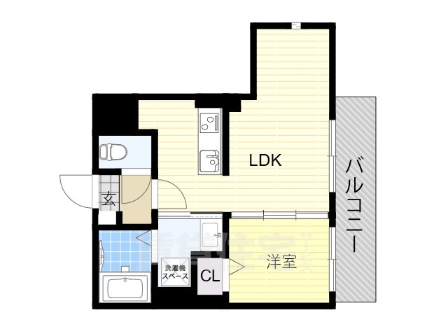 リアライズ長居公園通の間取り写真
