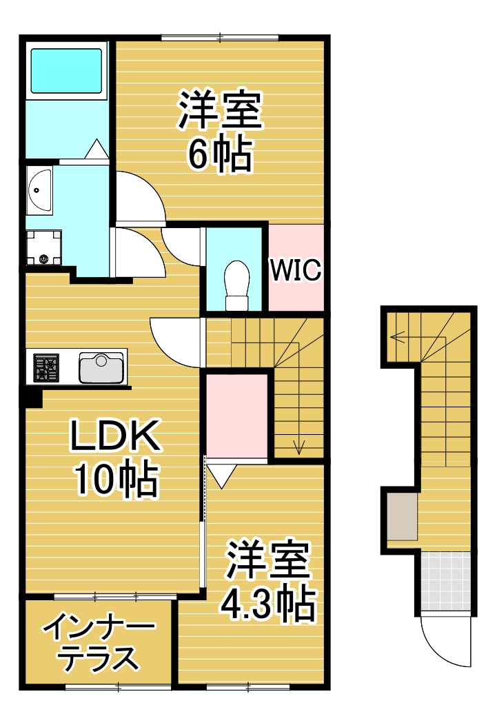 MAISON STELLA Monの間取り写真
