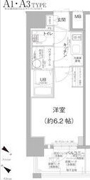 地下鉄西神・山手線 大倉山駅 徒歩9分 15階建 築6年の間取り写真