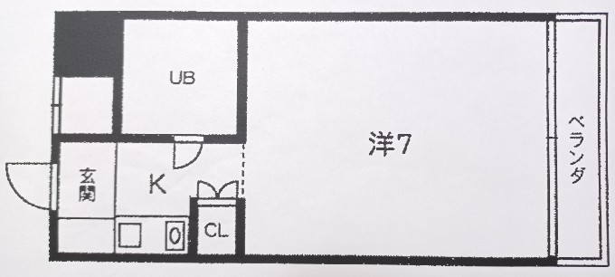 ホワイトパレス長崎の間取り写真