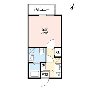 地下鉄今里筋線 瑞光四丁目駅 徒歩9分 3階建 築9年の間取り写真