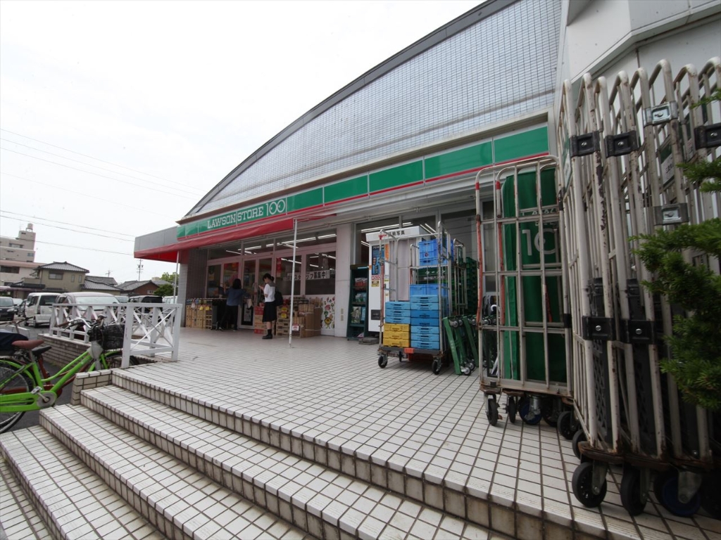 コンビニ　ローソンストア100 守山店（コンビニ）（コンビニ）まで400m