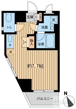 神楽坂フラッツの間取り写真