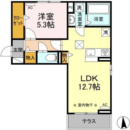 ALIVIOの間取り写真