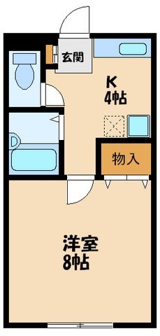 ピュアパレスBの間取り写真