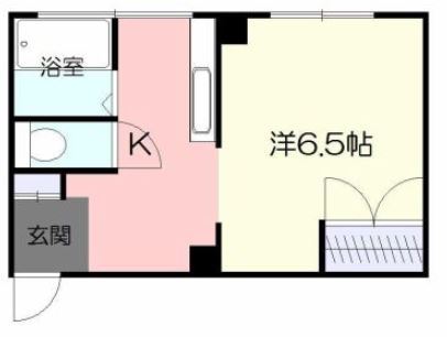 鹿児島市下福元町のマンションの間取り