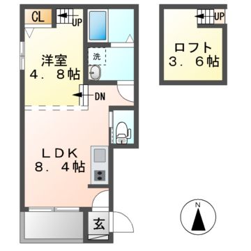 リヴェールの間取り