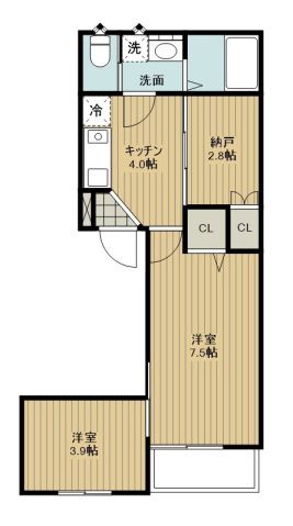 ウィステリアIの間取り