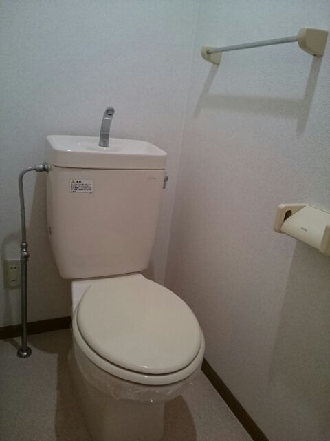【松山市府中のアパートのトイレ】