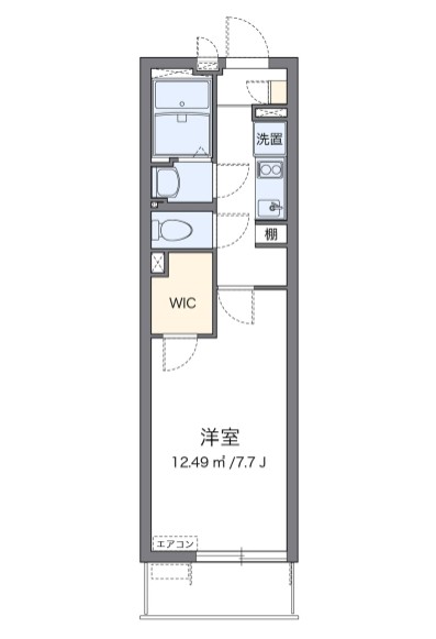 海老名市社家のマンションの間取り