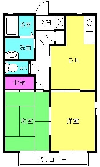 フォルステン・ドルフ　Ａ棟の間取り