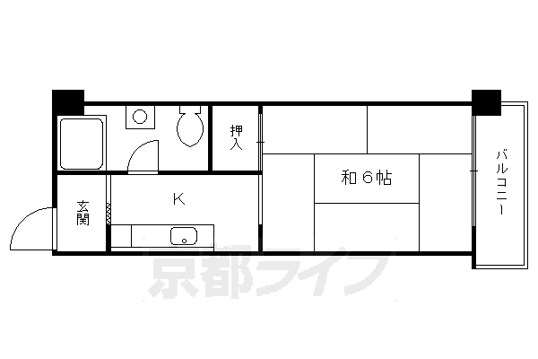 小堀マンション（久保町）の間取り