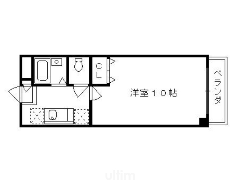 UTSUMI BUILDINGの間取り