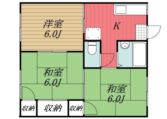 印旛郡酒々井町酒々井のアパートの間取り