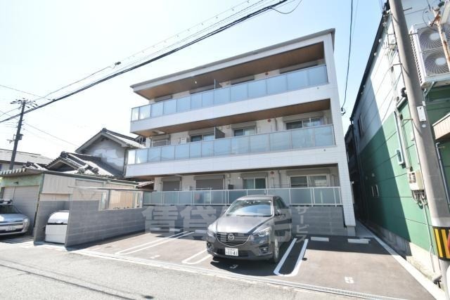 堺市堺区松屋町のマンションの建物外観