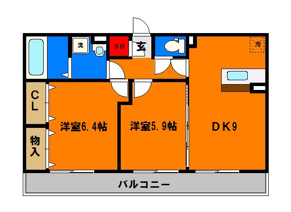 ｓｐｅｒａｎｚａの間取り