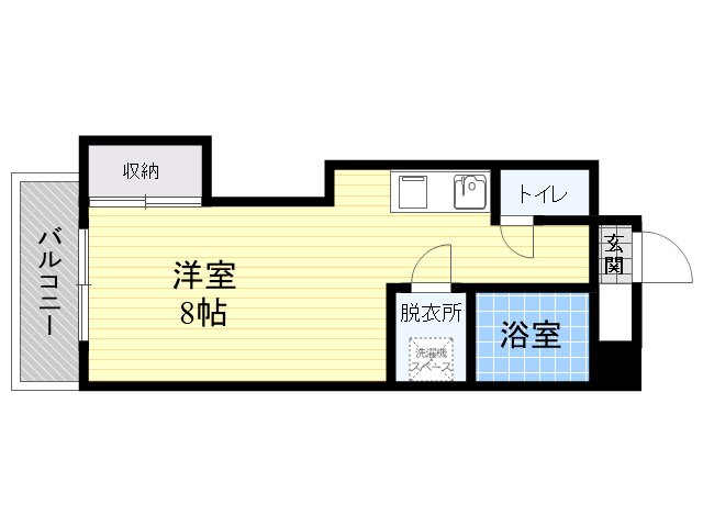 サザンブライト大手町の間取り