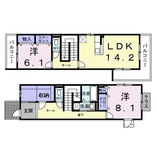 ランドホークの間取り