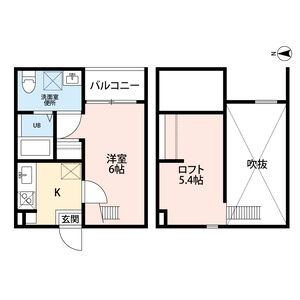 【シンフォニア城北(シンフォニアジョウホク)の間取り】