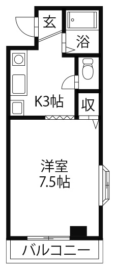 サンヴィレッジ山城の間取り