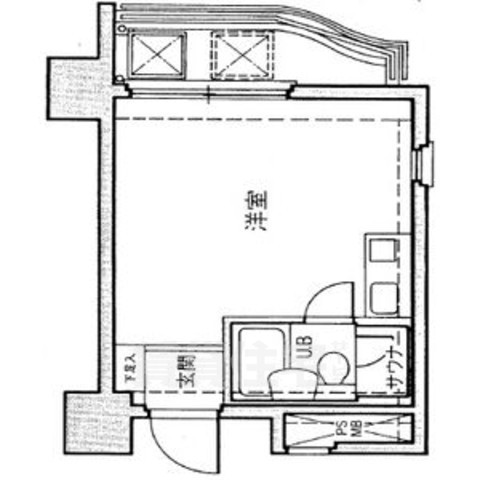 名古屋市熱田区須賀町のマンションの間取り