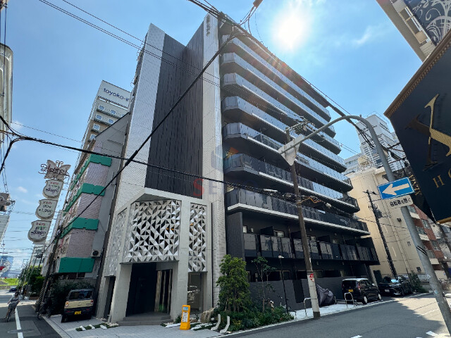 大阪市淀川区新北野のマンションの建物外観