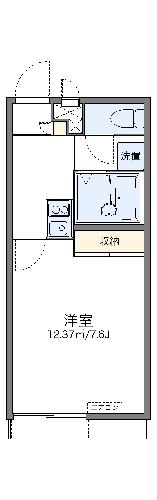 レオパレス烏森の間取り