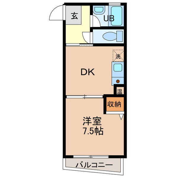 【ナビオ杁中の間取り】