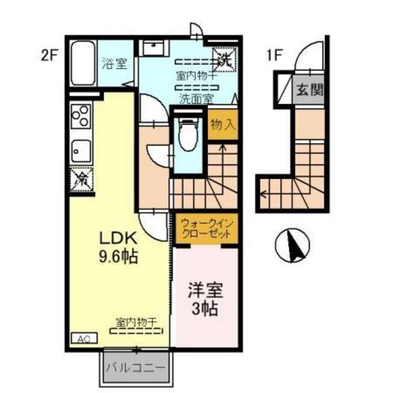 【パチオーリ五福末広町の間取り】