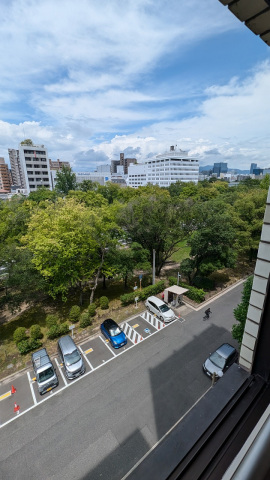 【広島市中区河原町のマンションの眺望】