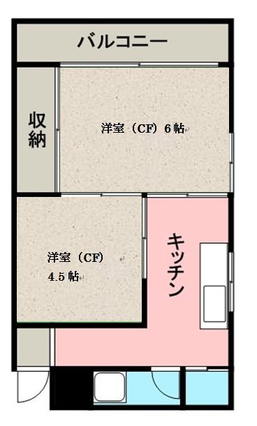 伊都郡かつらぎ町大字西渋田のマンションの間取り