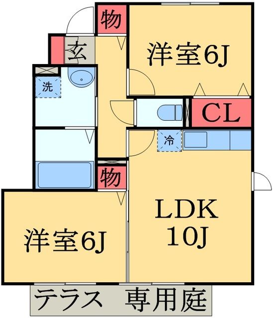 サキクサノ郷５の間取り