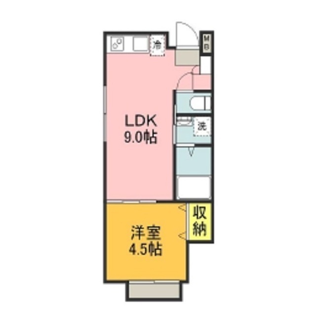 ファウンテンヒルズ新宿町の間取り