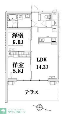 AXIS上小町の間取り