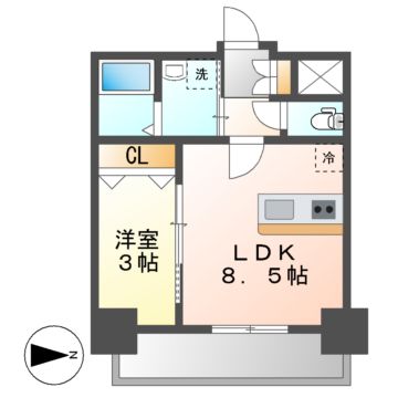 プレサンス吹上駅前エテルノの間取り