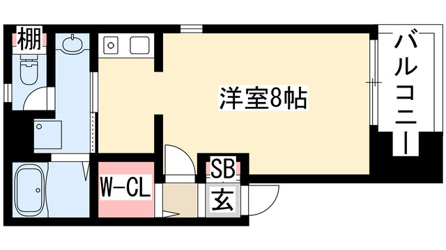 シカモア　スクエアの間取り