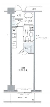 プライムアーバン豊洲の間取り