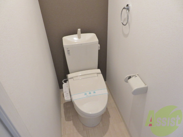 トイレ　ウォシュレットがついています。快適に生活できますよ。