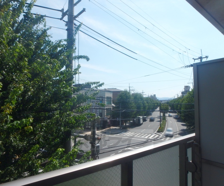 眺望　バルコニからの景色です。
