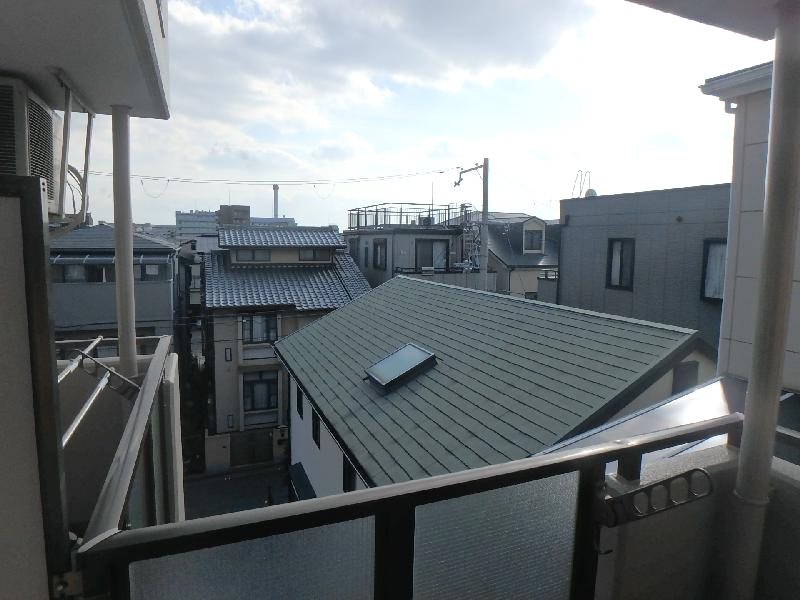 眺望　バルコニーからの景色です