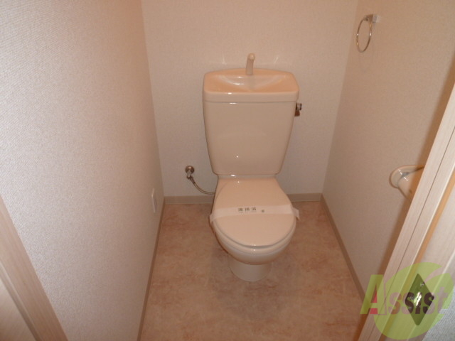 トイレ　快適に使用できる、清潔感にこだわったトイレです。