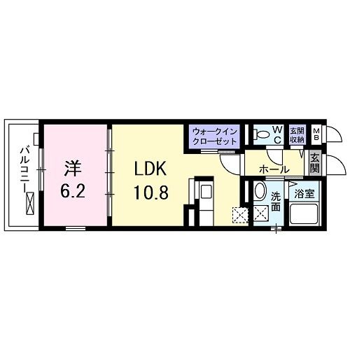 ラヴィータの間取り