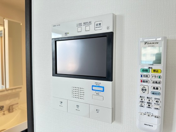 セキュリティ　※別の部屋の写真です